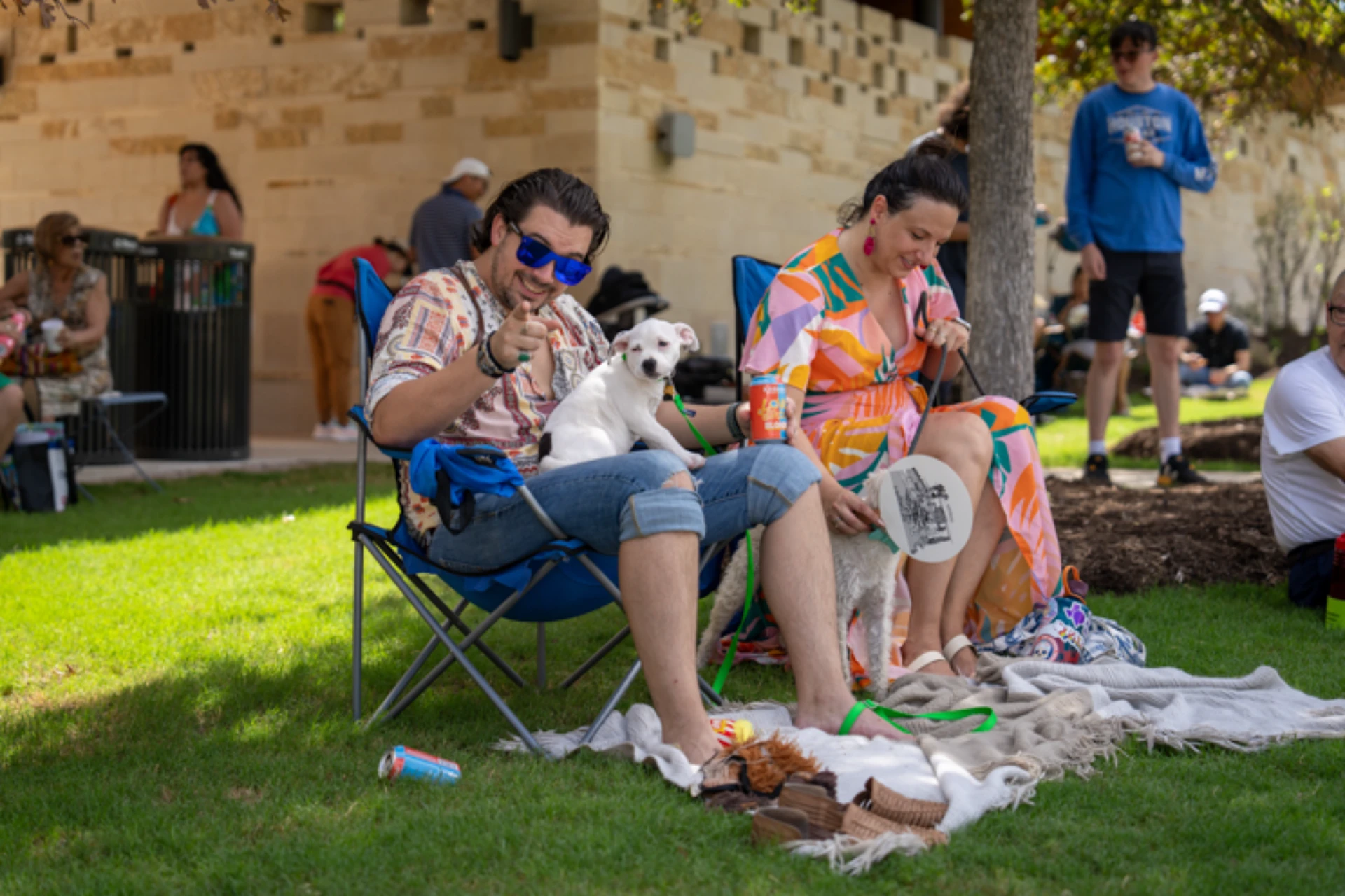 A simple picnic becomes part of the everyday life an arena district can nurture.